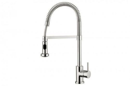 AQUABRASS WIZARD PULL-OUT DUAL STREAM MODE KITCHEN FAUCET 30045BN NICKEL