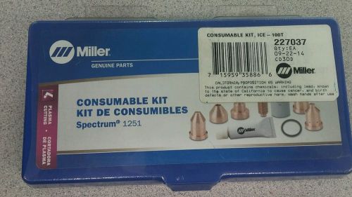 Miller spectrum 1251 plasma consumable kit ice 100t for sale