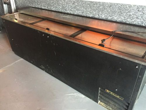 True td-95-38 horizontal 95&#034; bottle cooler/bar restaurant... for sale