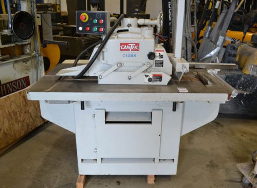 Cantek straight line rip saw for sale