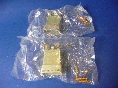 2  winchester connectors plug m28748/4-b4hl2a nsn 5935-01-169-7947 for sale