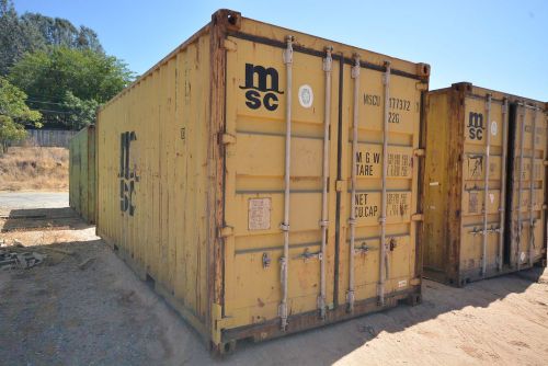 USED ALL STEEL WIND AND WATER TIGHT OCEAN CARGO CONTAINER 8x20&#039;