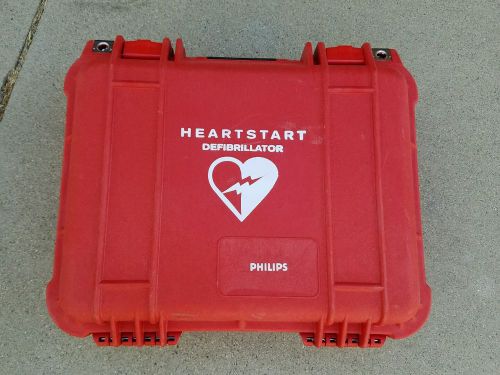 Philips HeartStart FRx AED w/ Carry Case,  Batteries, &amp; New SmartPads II