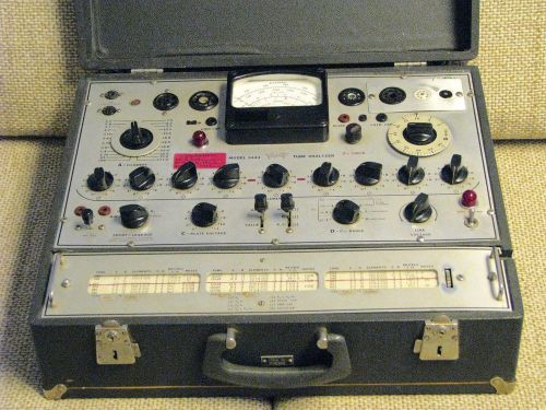 Triplett 3444 mutual conductance tube tester - calibrated for sale