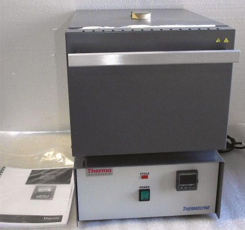 New !! thermo thermolyne muffle furnace  f48020-33 / 1200c / full warranty for sale