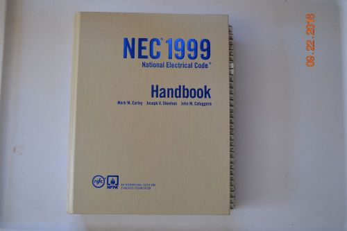 National Electrical Code NEC 1999 Handbook Manual Hardcover 1063 Pages