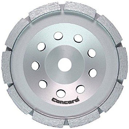 Concord blades gcs050ahp 5 inch single rowed diamond cup wheel with 7/8&#034;-5/8&#034; for sale