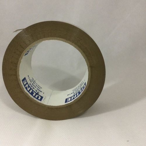 Uline Industrial Shipping &amp; Packing Tape 2&#034; X 110 Yards S-422: Large &amp; Brown