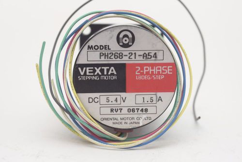Vexta 2-Phase Stepping Motor PH268-21-A54 DC5.4v 1.5a