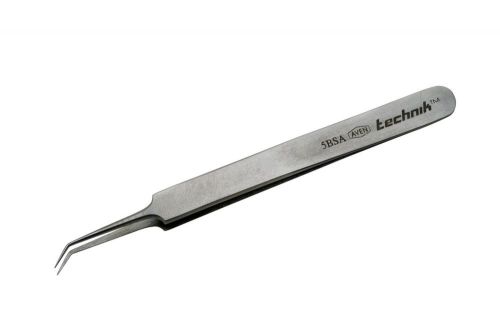 Aven 18066USA Pattern 5B Angled Ultra Fine Precision Tweezer Stainless Steel ...
