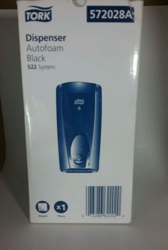 TORK S22 System Automatic Foam Soap Touch-Free Dispenser 572028A BLACK new box
