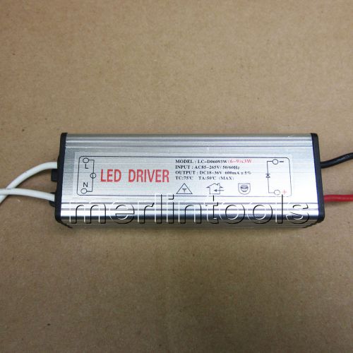 (6-9) x 3w LED Power Constant Current Driver Supply Transformer 100-240VAC