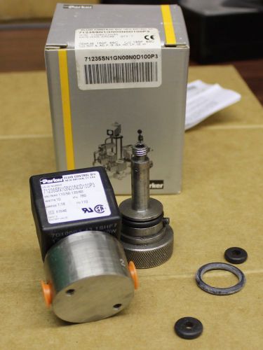 Parker fluid control solenoid valve 71235 for sale