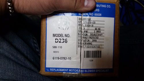 Fasco model d236 for sale