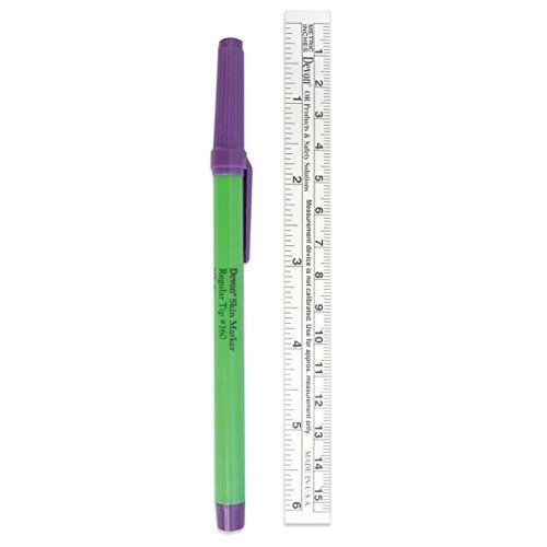 Pdc healthcare ster-skm skin marking pen includes ruler, sterile, gentian, for sale