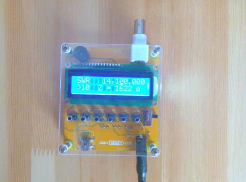 MR100 Digital Shortwave Antenna Analyzer Meter Tester for Ham Radio Q9 1-60M