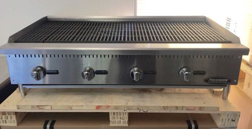 Char Broiler 48&#034; Char Grill Charbroiler Radiant Natural Or Propane 4&#039; Charcoal