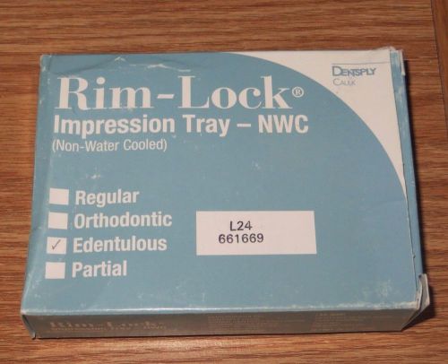 Dentsply caulk nib rim-lock impression tray nwc edentulous l24 #661669 for sale
