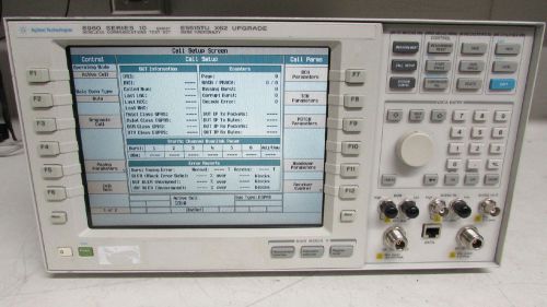 Agilent HP E5515TU / E5515C 8960 Series 10 Spectrum Analyzer