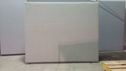 Fabric dividers, gray, 6ft wide x 5 ft tall for sale