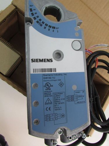 Siemens OpenAir Actuator Model: GIB132.1U New In Box- No Instructions