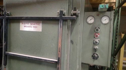Roto-matic model 666 rotary parts pressure wash system - used, working condition for sale