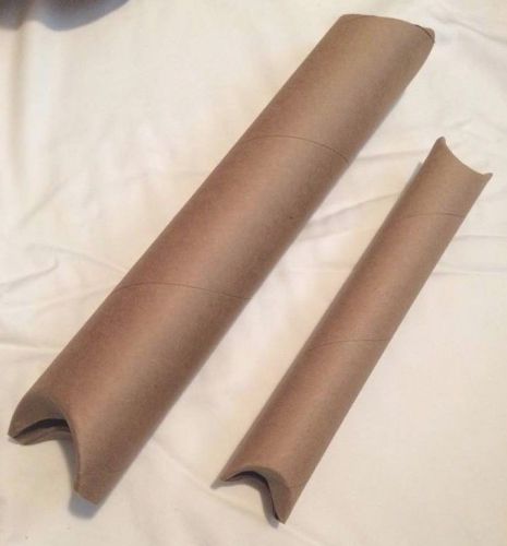 Recycled snap seal mailing shipping tubes 87/ct. 9&#034;x 1.5&#034; &amp; 12&#034;x 2.5&#034; for sale