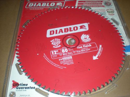Diablo D1280X 12 Inch Fine Finish Miter Saw Blade  New!!