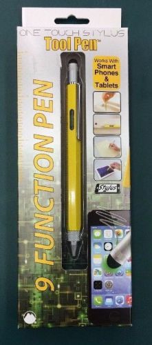 Monteverde One Touch Stylus 9 Function Yellow Tool Pen
