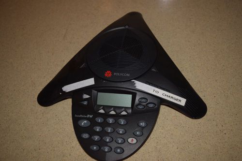 POLYCOM SOUNDSTATION 2W P/N 2201-67880-022 CONFERENCE PHONE (ZX)