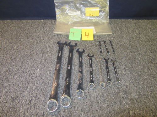 10 SK OPEN END BOX WRENCHES WRENCH 12 POINT 1 1/16&#034; 13/16&#034; 5/8&#034; 1/4&#034; SAE TOOL