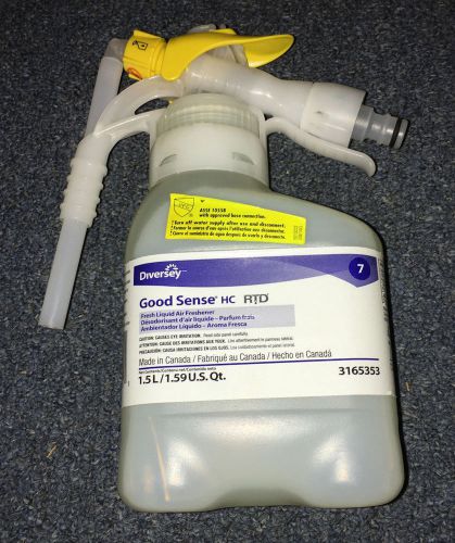 Johnson Diversey 3165353 Good Sense Liquid Odor Counteractant, Fresh, 1.5l Rtd