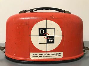 Vintage David White Level Transit With Case Meridian DW-8090