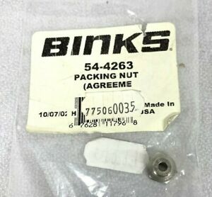 Binks 54-4263 Fluid Packing Nut