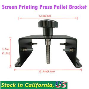 Silk Screen Printing Press Pallet Bracket Screen Printing Tools DIY Equipment