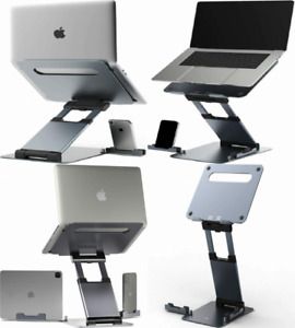 Ergonomic Laptop stand for desk, Stand Sitting &amp; Standing