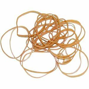 Tape Logic TLBAN407 Rubber Bands 1/16&#034; x 2 1/2&#034; Brown 10 lb. Pack of 19000
