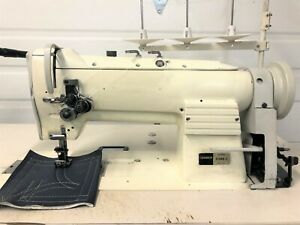 CONSEW  339RB-2  TWO NEEDLE WALKING FOOT 5/8 110V REV INDUSTRIAL SEWING MACHINE