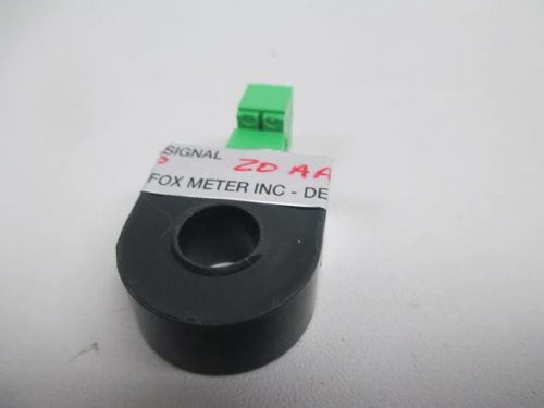 NEW FOX METER R450-0200 AC CURRENT 2.00 A-1 V-AC TRANSFORMER D239494
