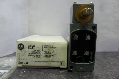 New allen bradley 802t-np oil tight limit switch 802tnp series 1 nib for sale