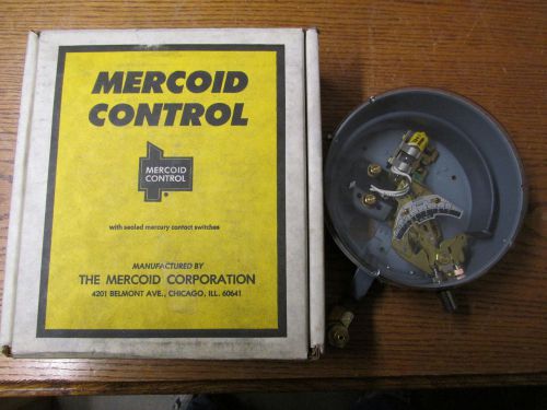 NEW NOS Mercoid Control DS-231-3-R-1 Mercury Pressure Switch 120/240VAC/DC