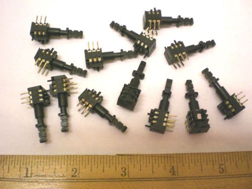13 Pushbutton Switches,PREH #P70052-049 DPDT 9 Moment.4 Push/on/push off Germany