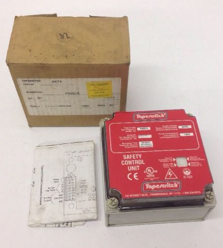 NEW TAPESWITCH PSSU/4 SAFETY CONTROL UNIT INDUSTRIAL MADE IN USA