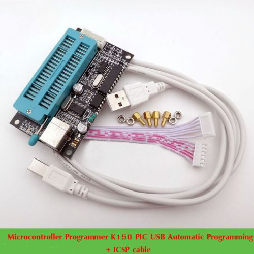 HOT NEW USB PIC K150 Automatic Develop Microcontroller Programmer + ICSP Cable