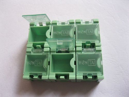 20 pcs diy smd smt electronic component mini box green for sale