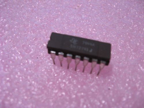 Qty 1 Texas Instruments TI SN72741J Linear IC DIP 14 Pin Ceramic 741 - NOS