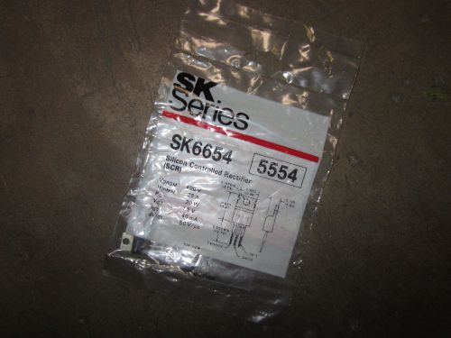 LOT OF 9 SK SERIES SK6654 SILICON CONTROLLED RECTIFIER *NEW IN A FACTORY BAG*