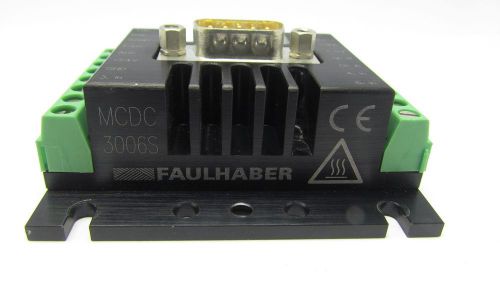 FAULHABER MOTION CONTROLLER MOTORDRIVER MCDC 3006S