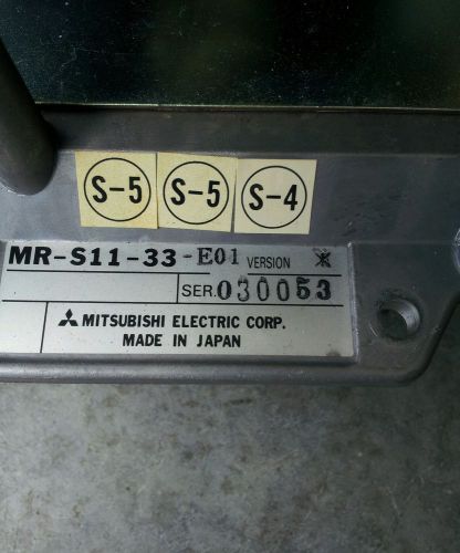 Mitsubishi CNC Servo Drive MR-S11-33-E01