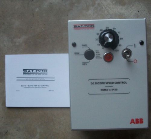 New baldor bc140 - scr dc motor speed control 115/230 vac, 2hp (cn3000a53) for sale